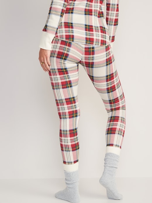 Matching Printed Thermal-Knit Pajama Leggings | Old Navy