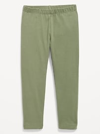 Image number 1 showing, Jersey-Knit Full-Length Leggings for Toddler Girls