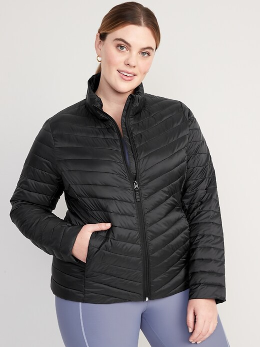 Image number 7 showing, Water-Resistant Narrow-Channel Packable Puffer Jacket
