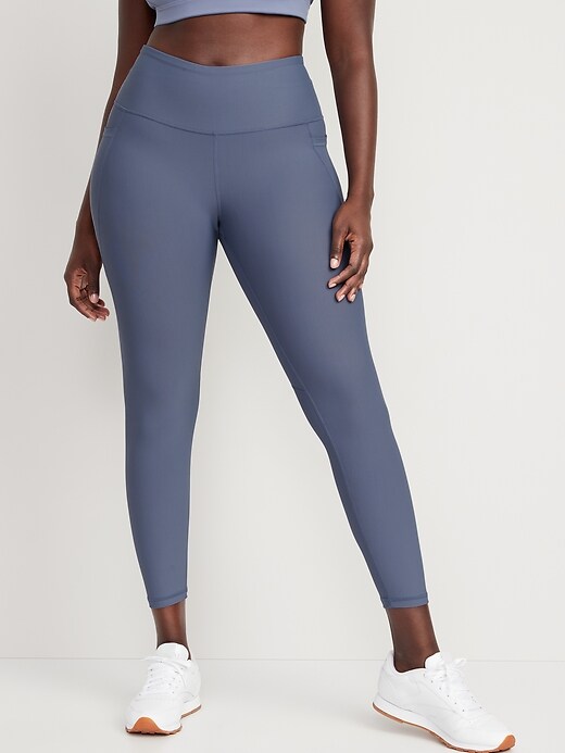 Image number 5 showing, High-Waisted PowerSoft 7/8 Leggings for Women