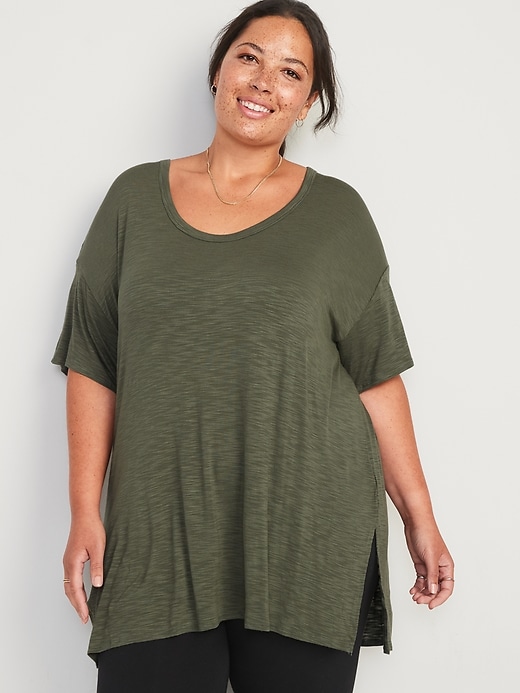 Image number 7 showing, Oversized Luxe Tunic T-Shirt