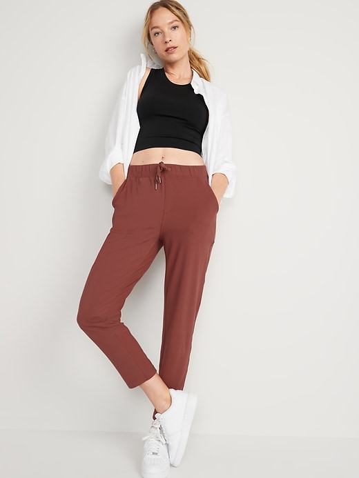 Old Navy PowerSoft Coze Edition Tapered Pants - ShopStyle
