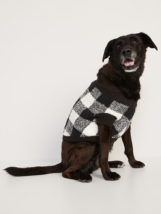 View large product image 1 of 3. Cozy Printed Sweater for Pets