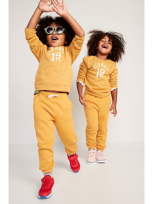View large product image 1 of 2. Unisex Jogger Sweatpants for Toddler