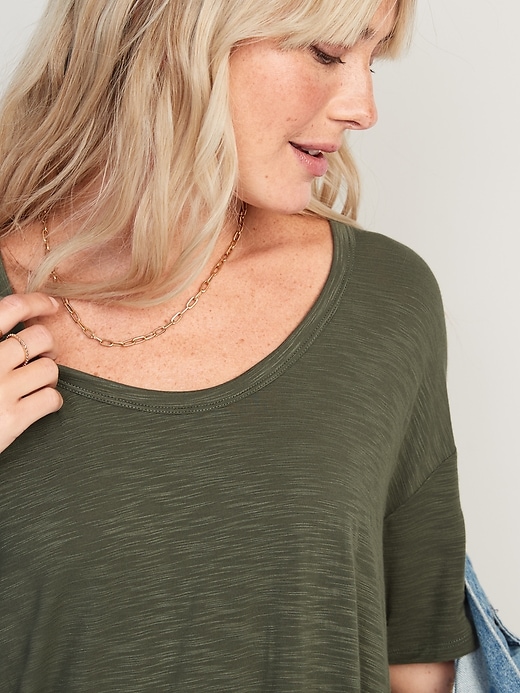 Image number 3 showing, Oversized Luxe Tunic T-Shirt