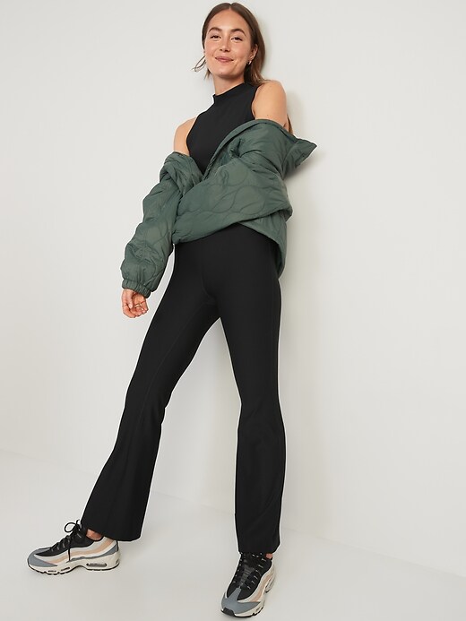 Ribbed Flare Pant- Oat –  a kind heart