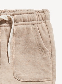 Voir une image plus grande du produit 3 de 3. Pantalon de jogging en coton ouaté à cordon coulissant unisexe pour Tout-petit