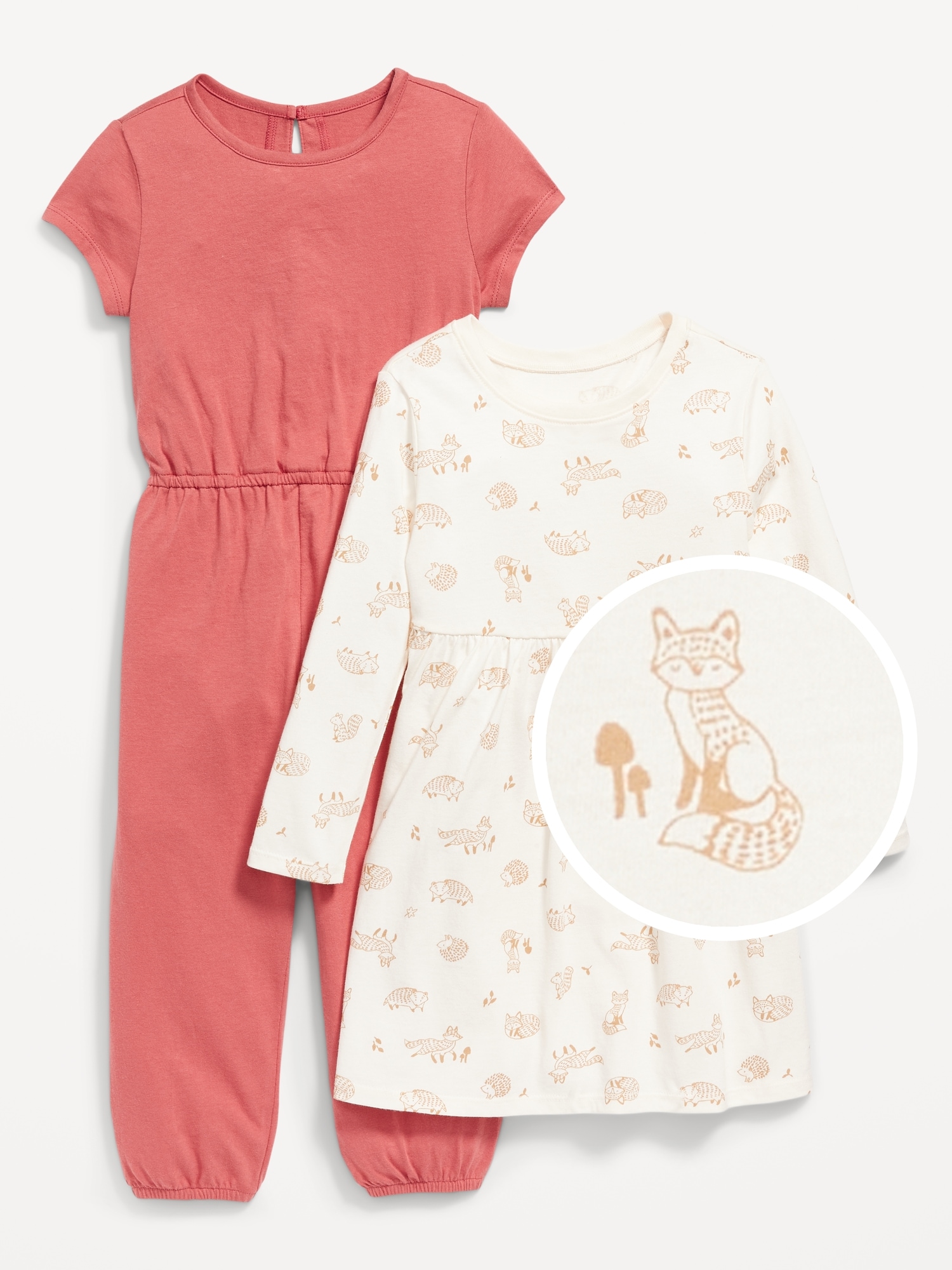 2-Pack Jersey One-Piece and Dress for Toddler Girls | Old Navy