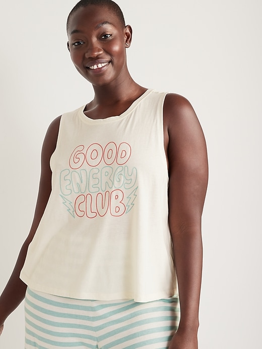 Image number 5 showing, Sunday Sleep Sleeveless Pajama Top