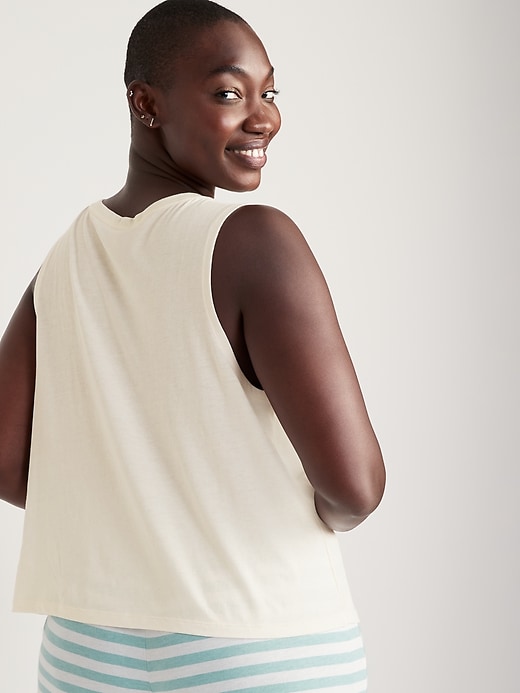 Image number 6 showing, Sunday Sleep Sleeveless Pajama Top