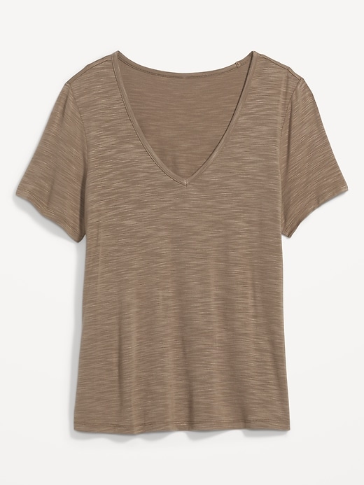Image number 4 showing, Luxe V-Neck T-Shirt