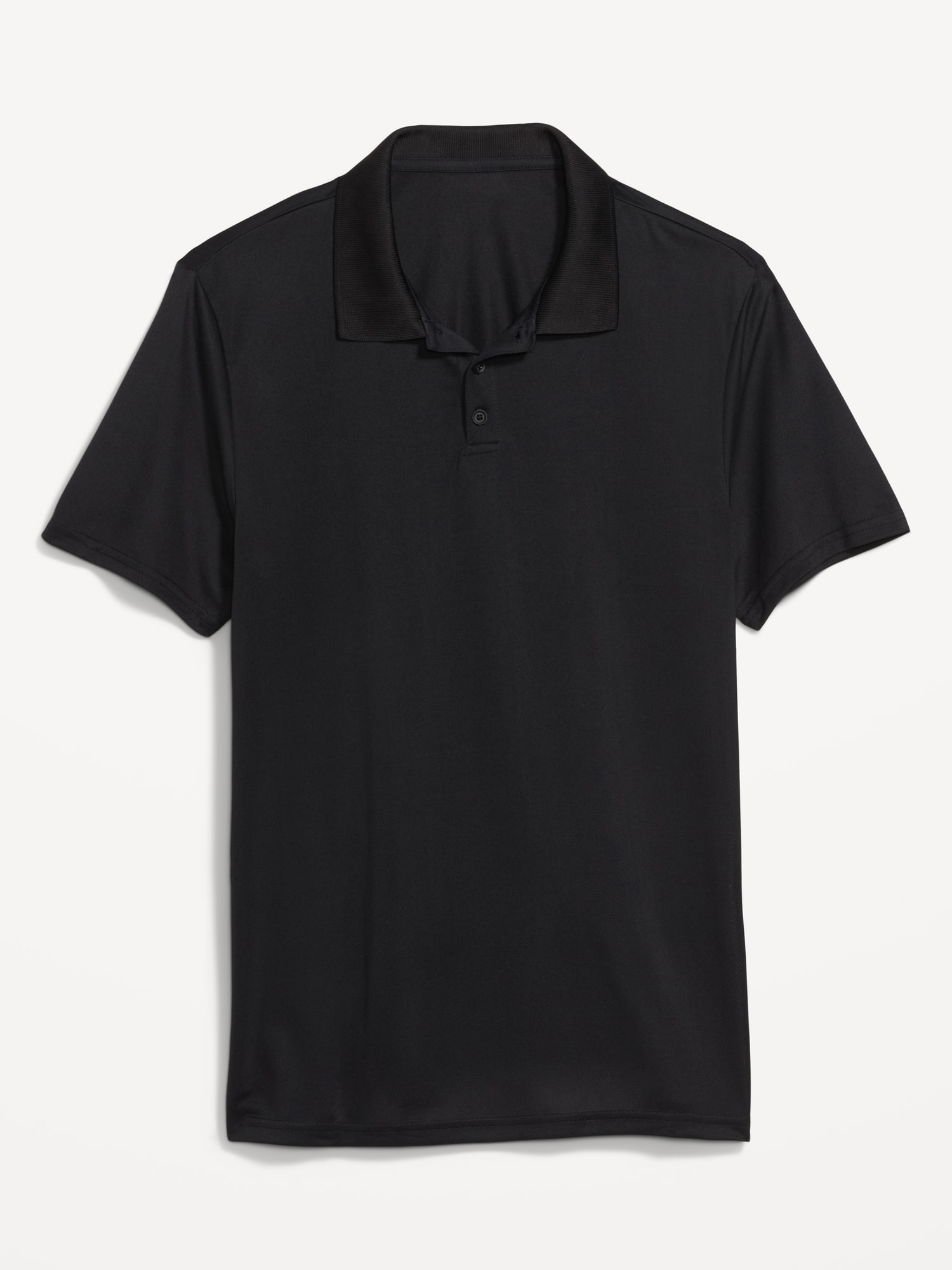 Old Navy Tech Core Polo for Men black. 1