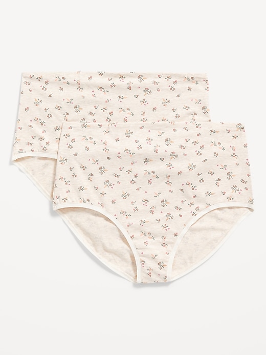 Maternity Supima Cotton Blend Over the Bump Underwear Briefs