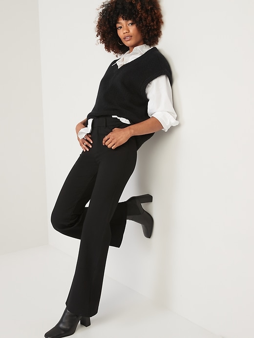 Image number 3 showing, Extra High-Waisted Stevie Trouser Flare Pants for Women