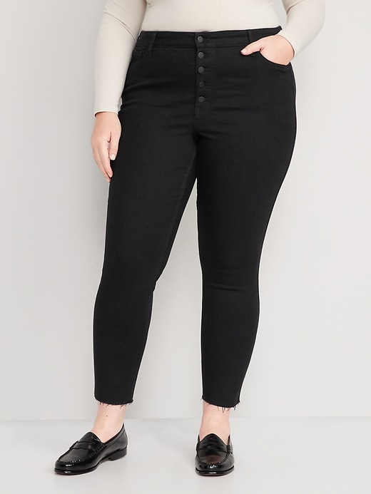 Image number 7 showing, Extra High-Waisted Rockstar 360° Stretch Super-Skinny Jeans