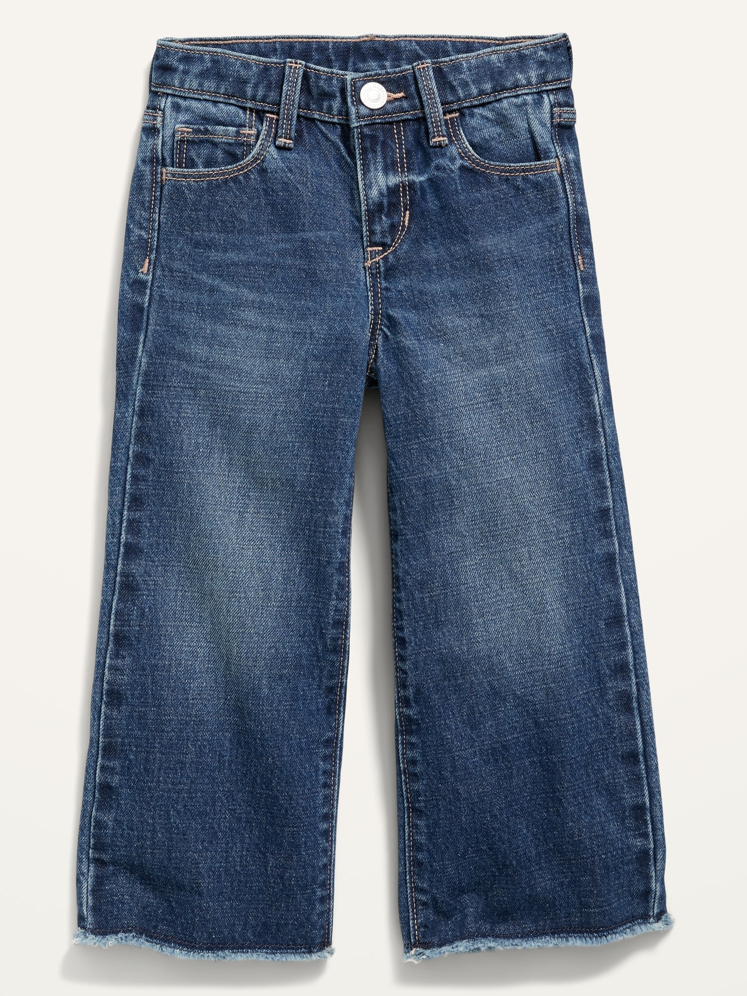 Slouchy WideLeg Jeans for Toddler Girls Old Navy