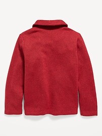 View large product image 3 of 3. Shawl-Collar Sweater-Fleece Pullover for Boys