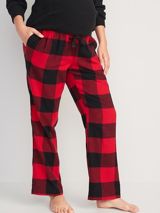 Red flannel pajama bottoms sale