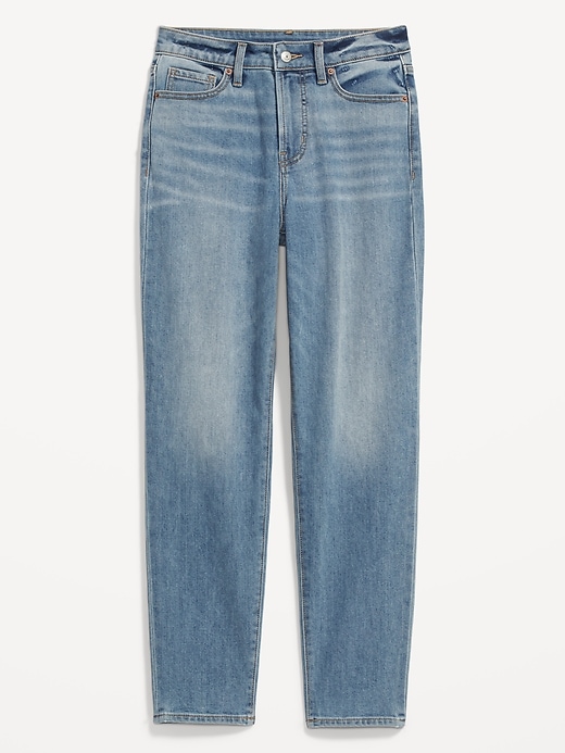 Image number 4 showing, High-Waisted OG Straight Built-In Warm Ankle Jeans