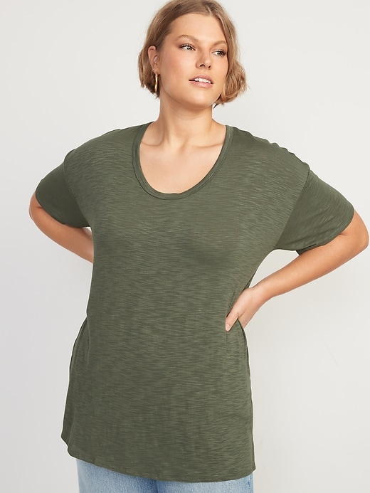Image number 5 showing, Oversized Luxe Tunic T-Shirt