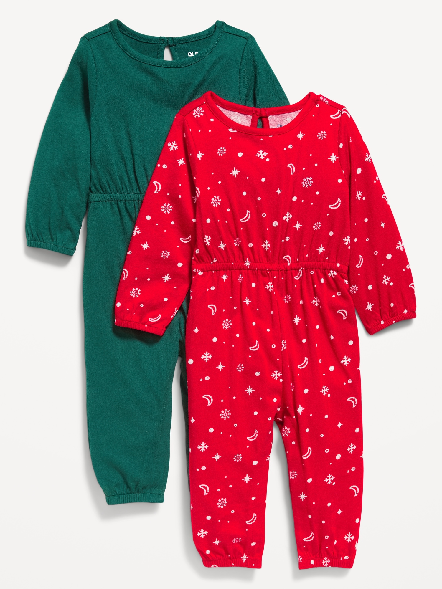 Unisex 2Pack LongSleeve OnePiece for Baby Old Navy