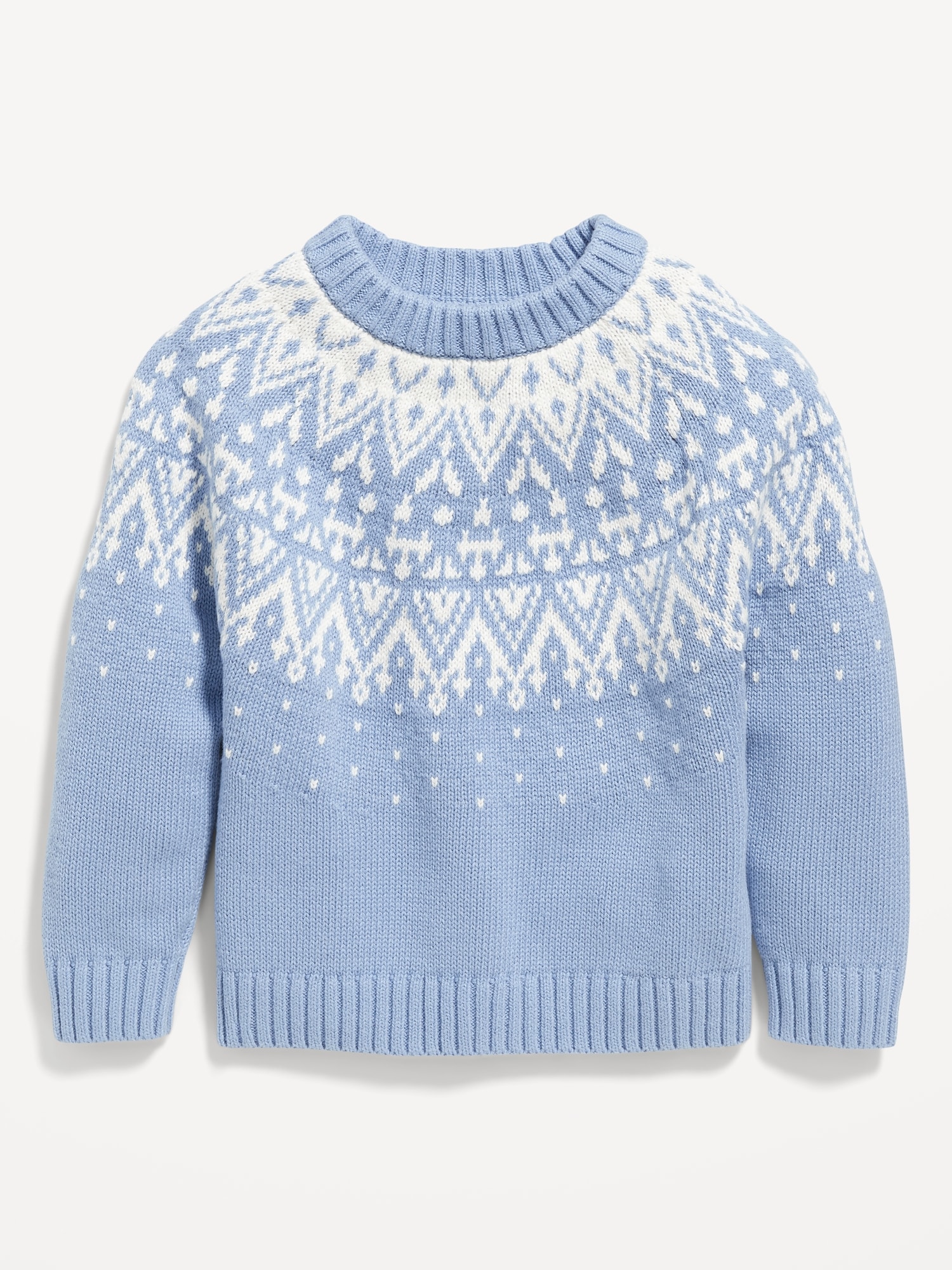 Fair Isle Raglan Sweater for Toddler Girls | Old Navy