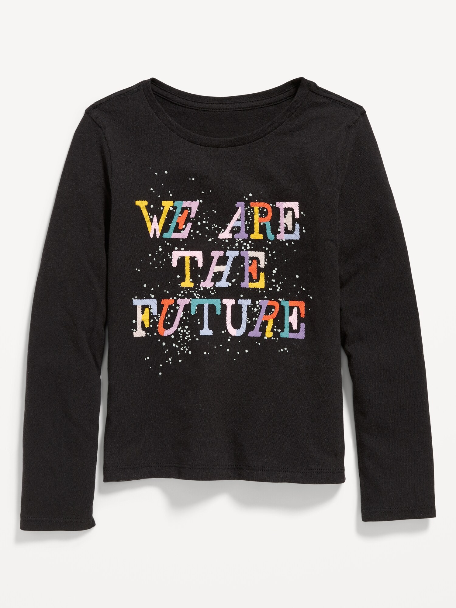 Long-Sleeve Graphic T-Shirt for Girls | Old Navy