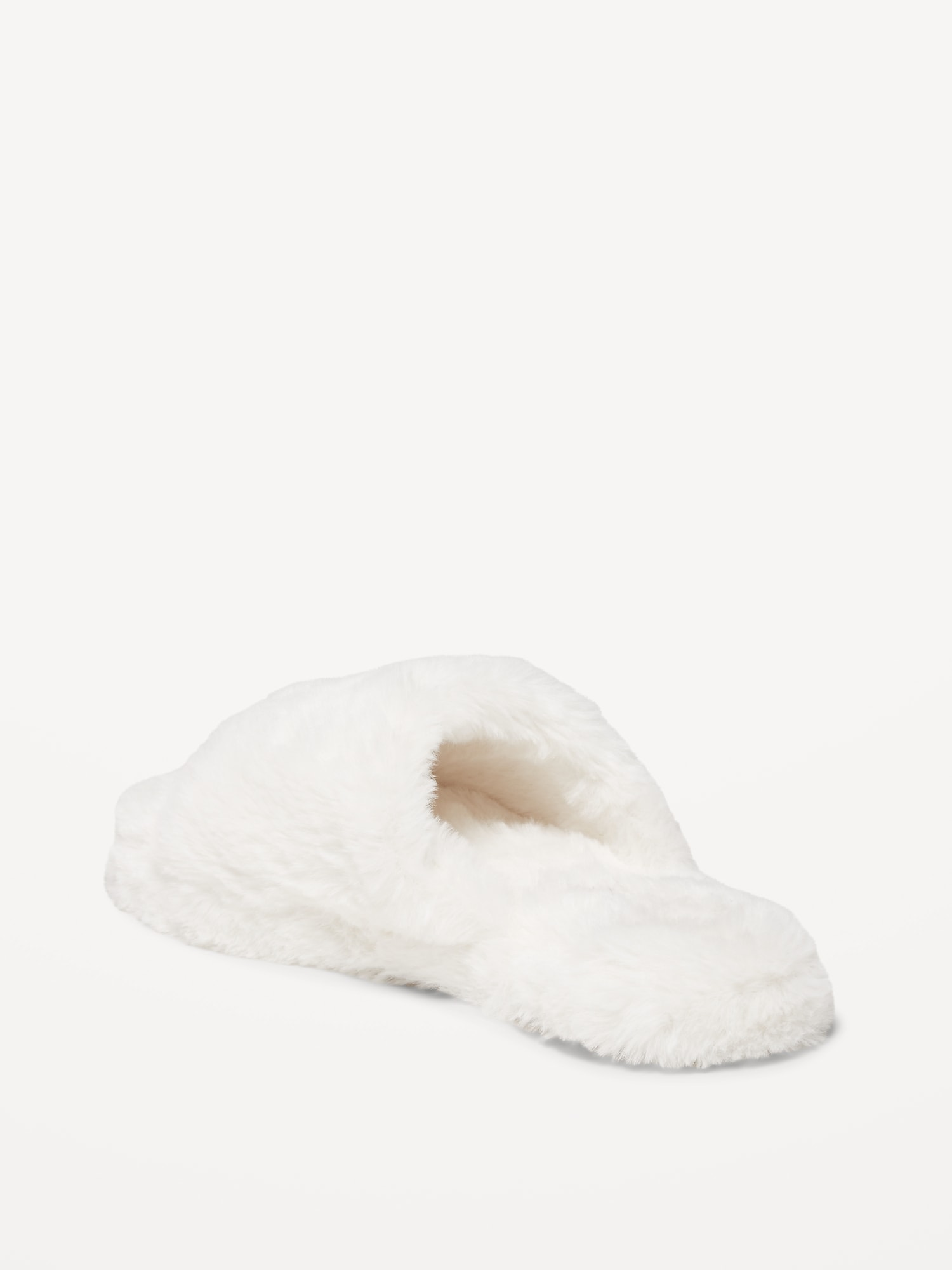 Cozy Faux-Fur Slide Slippers for Girls | Old Navy