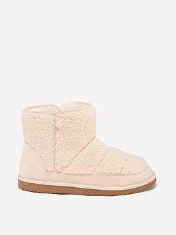 Sherpa booties on sale