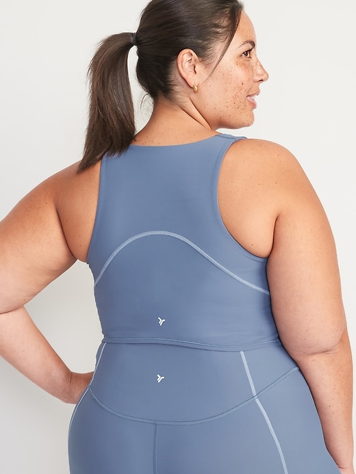 Image number 8 showing, Light Support PowerSoft Longline Sports Bra