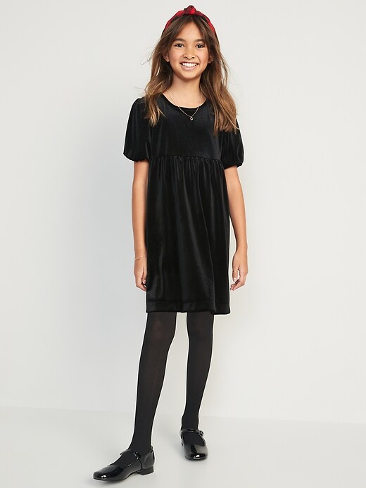 Next girls black clearance dress