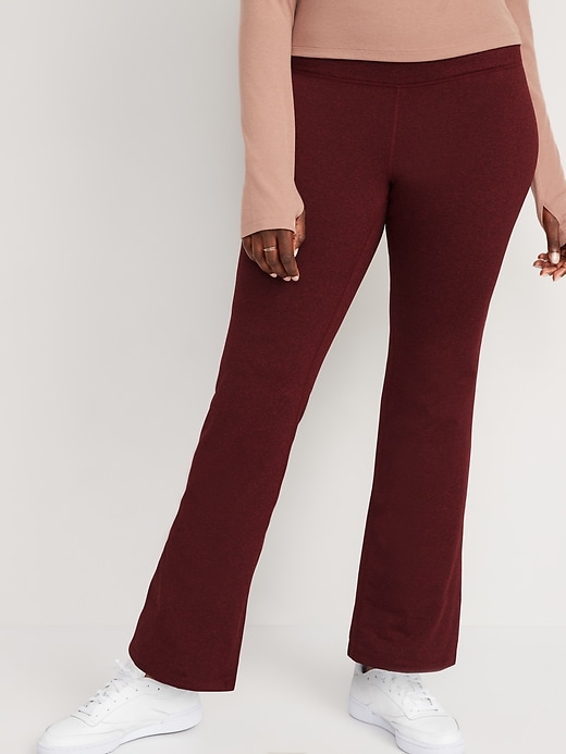 High-Waisted CozeCore Boot-Cut Leggings for Women