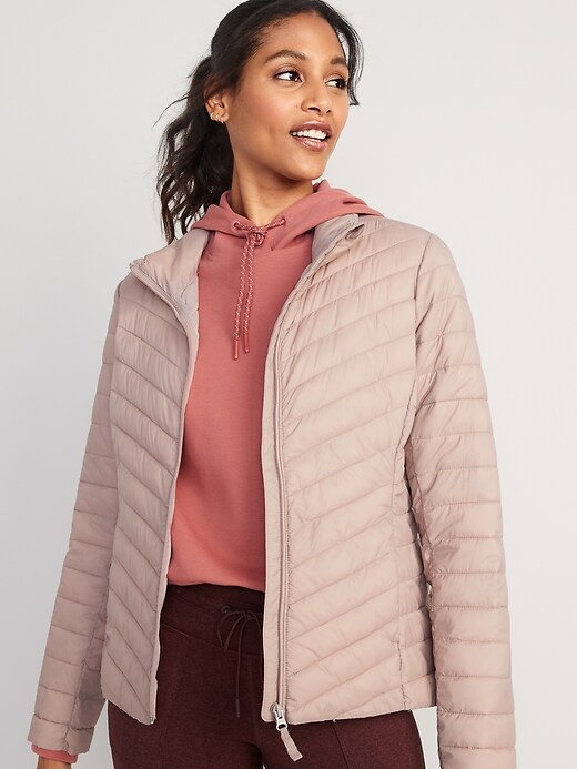 Old navy cheap packable puffer jacket