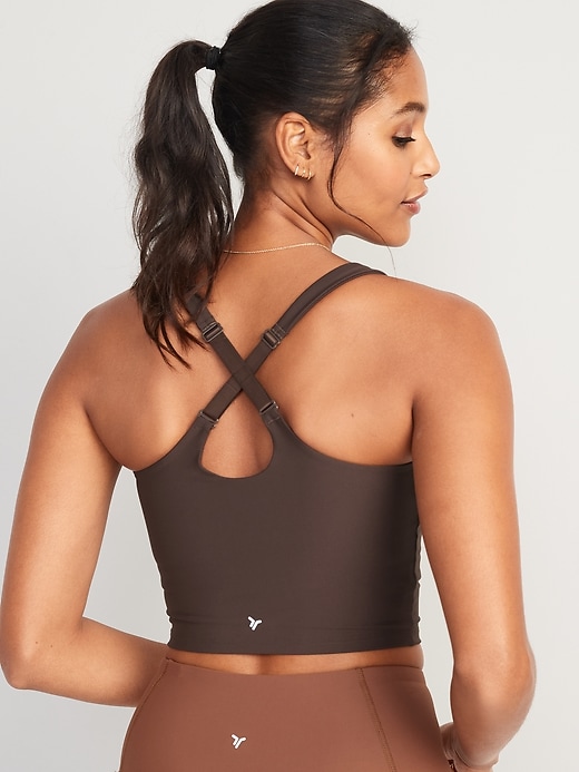 Image number 2 showing, Light Support PowerSoft Longline Sports Bra