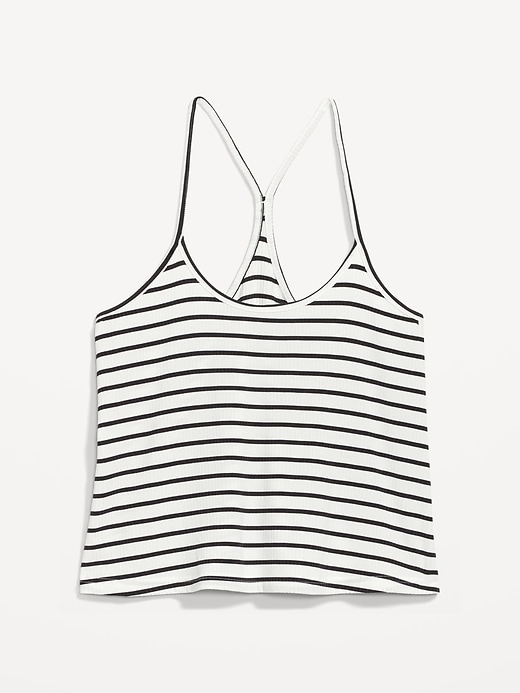 Image number 4 showing, Sunday Sleep Striped Rib-Knit Cami Top