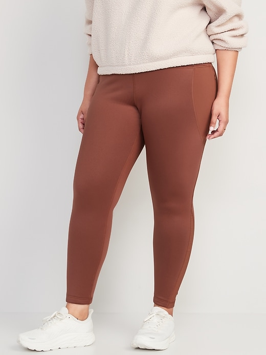Image number 7 showing, High-Waisted UltraCoze Fleece-Lined Leggings