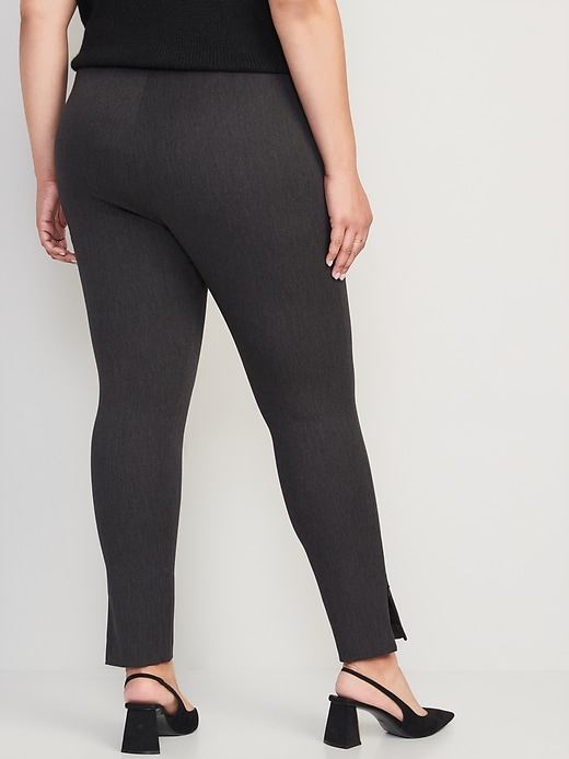 Image number 8 showing, High-Waisted Pull-On Pixie Skinny Ankle Pants