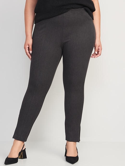 Image number 7 showing, High-Waisted Pull-On Pixie Skinny Ankle Pants