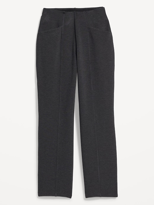 Image number 4 showing, Extra High-Waisted Stevie Straight Ankle Pants