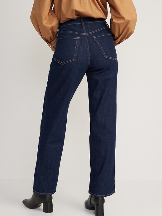 Image number 2 showing, High-Waisted Wow Loose Jeans