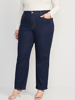 Wow High-Waisted Loose Jeans for Women