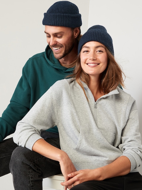 BONNET EN TRICOT CÔTELÉ UNISEXE POUR ADULTE