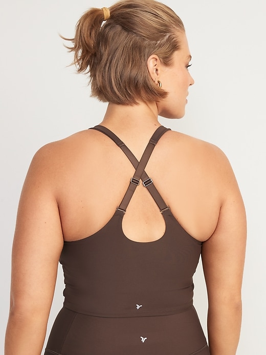 Image number 6 showing, Light Support PowerSoft Longline Sports Bra
