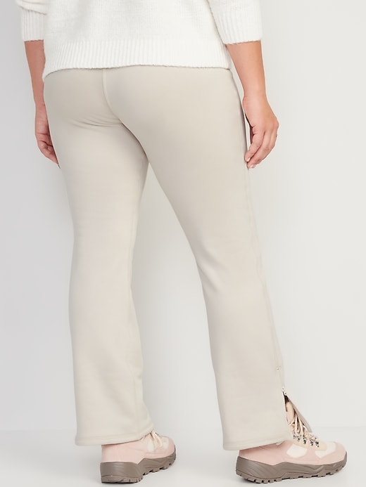 Image number 8 showing, High-Waisted UltraCoze Fleece-Lined Flare Leggings