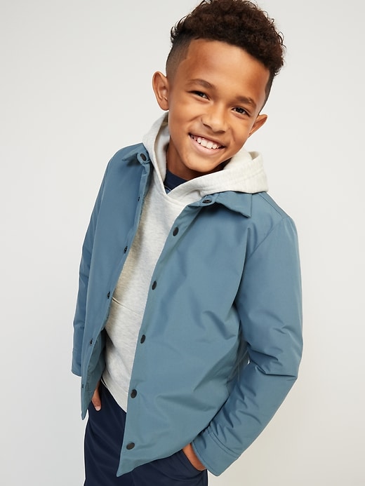 L'image numéro 1 présente Veste-chemise hydrorésistante StretchTech pour garçon