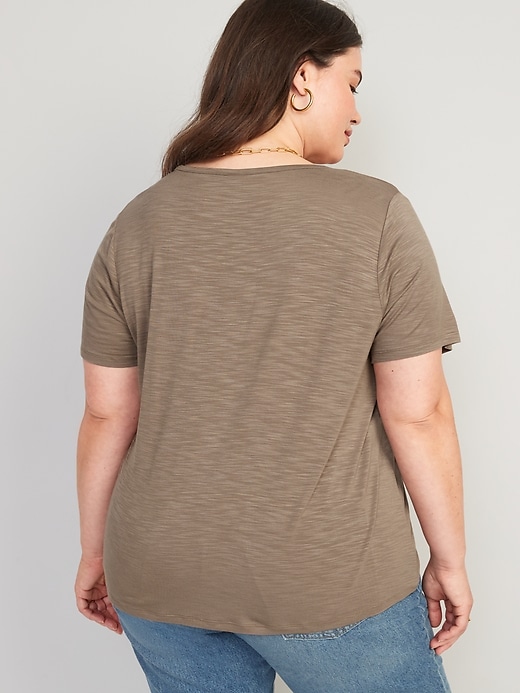 Image number 8 showing, Luxe V-Neck T-Shirt