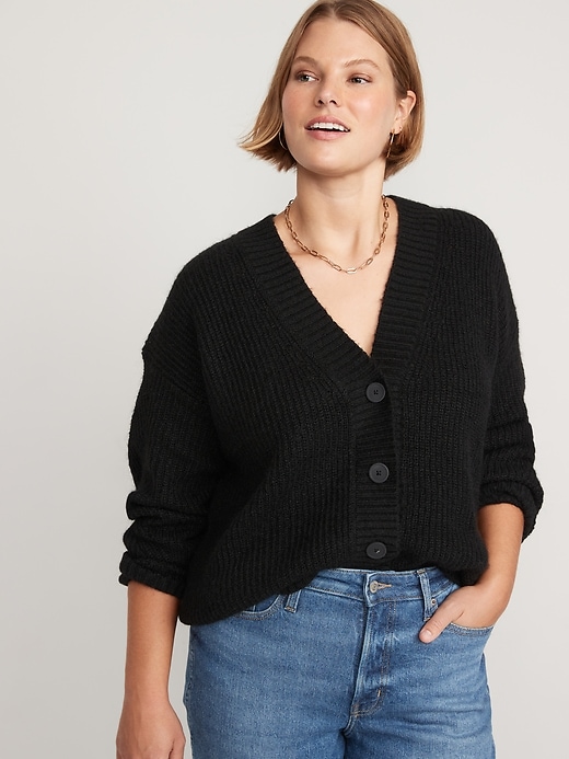 Cozy Shaker-Stitch Cardigan Sweater for Women | Old Navy