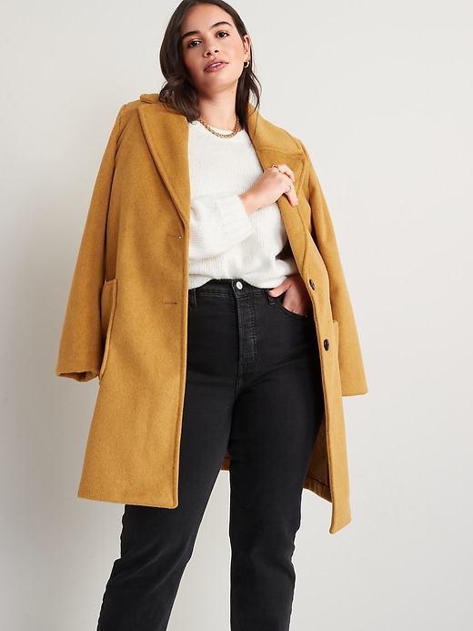 New look mustard clearance coat