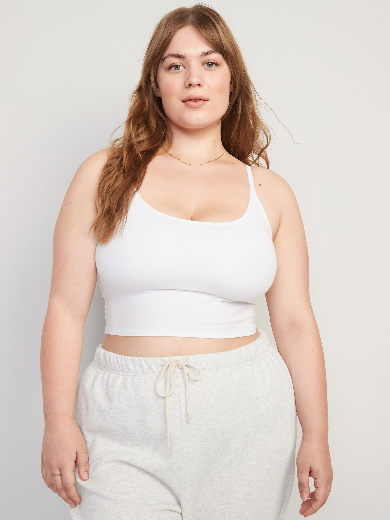 Supima® CottonBlend Cami Bralette Top for Women Old Navy