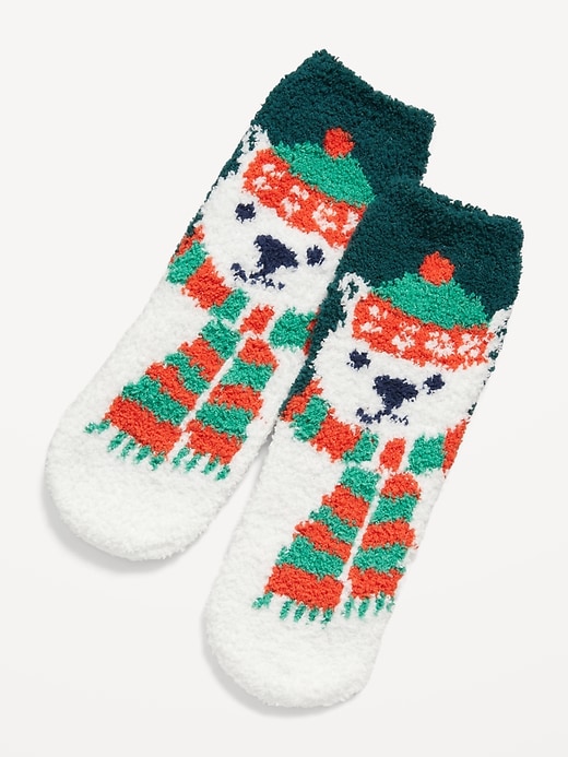 Gender-Neutral Matching Holiday Cozy Socks for Kids | Old Navy
